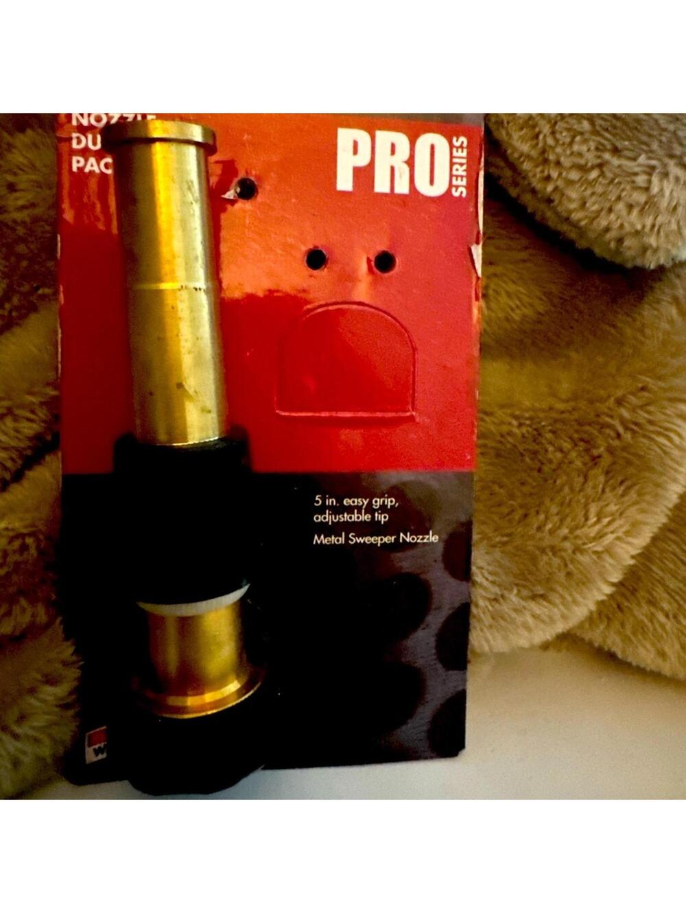Orbit Pro Series 5 in. Easy Grip, Adjustable Tip Metal Sweeper Nozzle